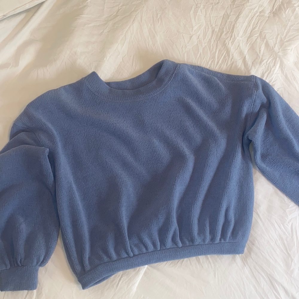 Free People Beach Happy Pullover Rock Crystal